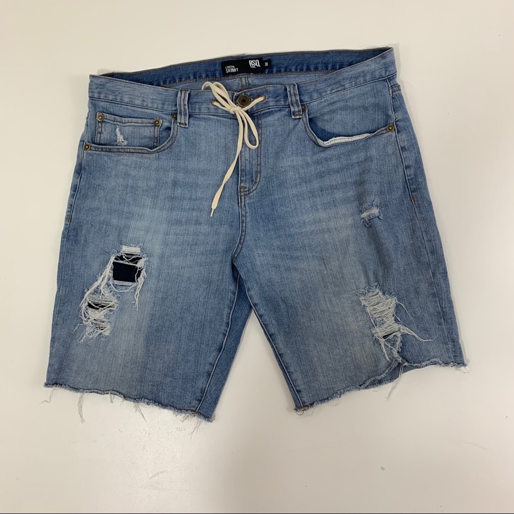 RSQ London Skinny men’s jean shorts